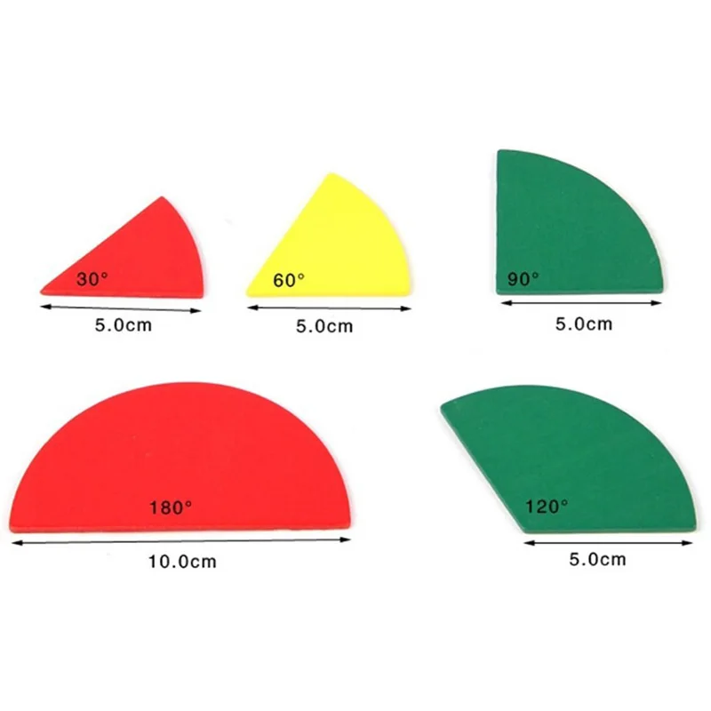 Baby Speelgoed Montessori Circulaire Math Fractie Divisie Leermiddelen Houten Bord Onderwijs Preschool Kids Brinquedos Juguetes