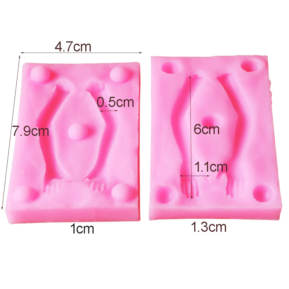 M2070 3D Silikon Hands Shaped Cake Silicone Molds Human Body Creating Men Cake Decorating Tools Kitchen Pastry Baking Tool