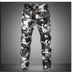 Camouflage Military Jogger Pants Men 2024 Pure Cotton Mens Spring Autumn Pencil Harem Pant Men Comfortable Trousers Camo Joggers