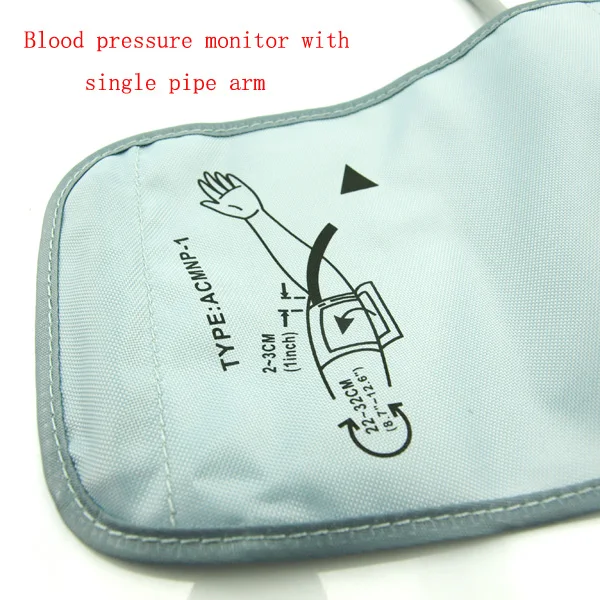 Portable digital arm blood pressure monitor  cuff  single Tube tonometer cuff sphygmomanometer BP meter 22CM-32CM CUFF accessori