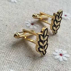 Sprig of Acacia Hiram Abiff Leaf Cufflinks Mason Sleeve Button Keystone Christ Cuff Links Past Master Compass Squared Checkered