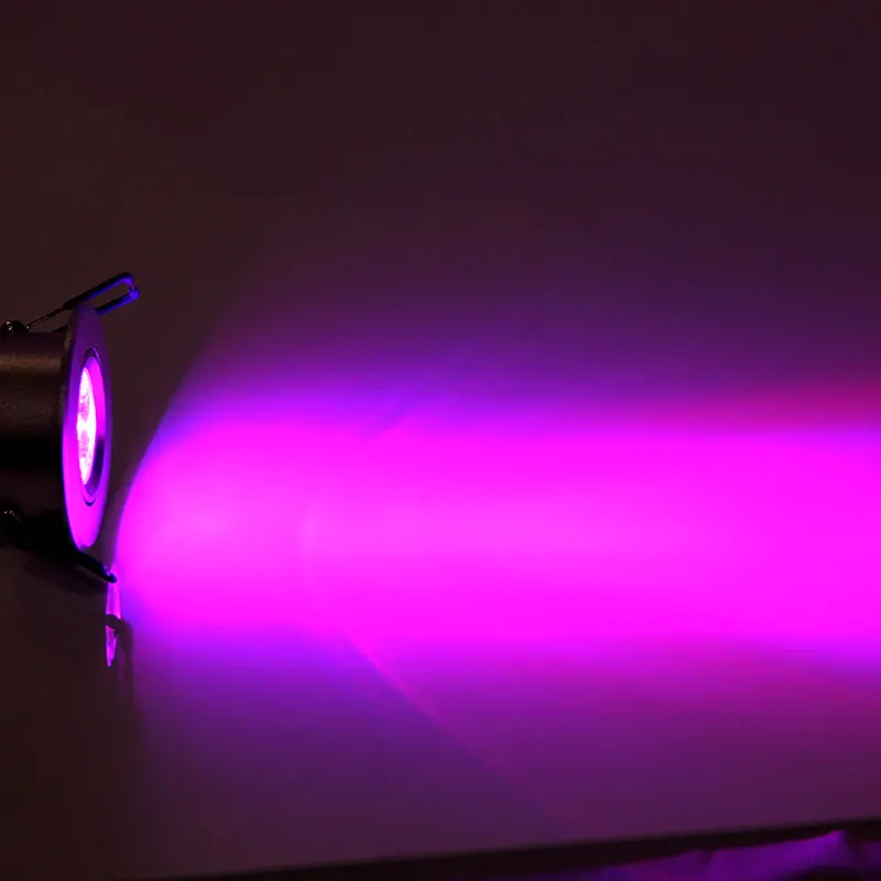 Lampada Da Soffitto A LED Imbottiture Luci 3W RGB Con Telecomando luce Da Incasso Lampadine AC220V 3W Imbottiture luce di festa di Compleanno luci