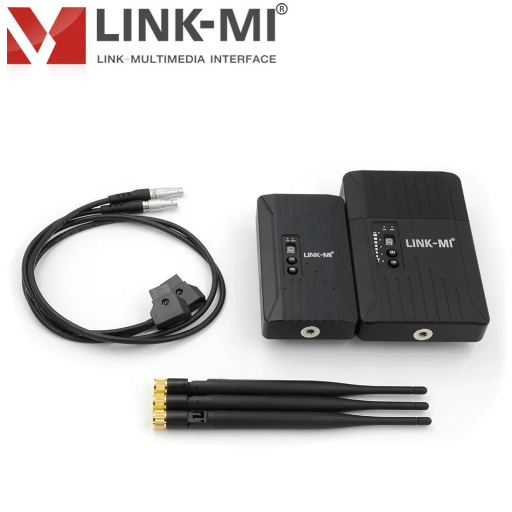 Transmissor de vídeo sem fio LINK-MI wx150 150m hdmi/sdi, extensor de receptor e receptor sem fio
