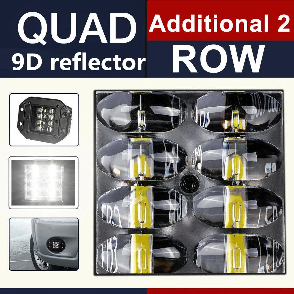 CO LIGHT Super Bright 9D 80W Led Work Light 12V 5