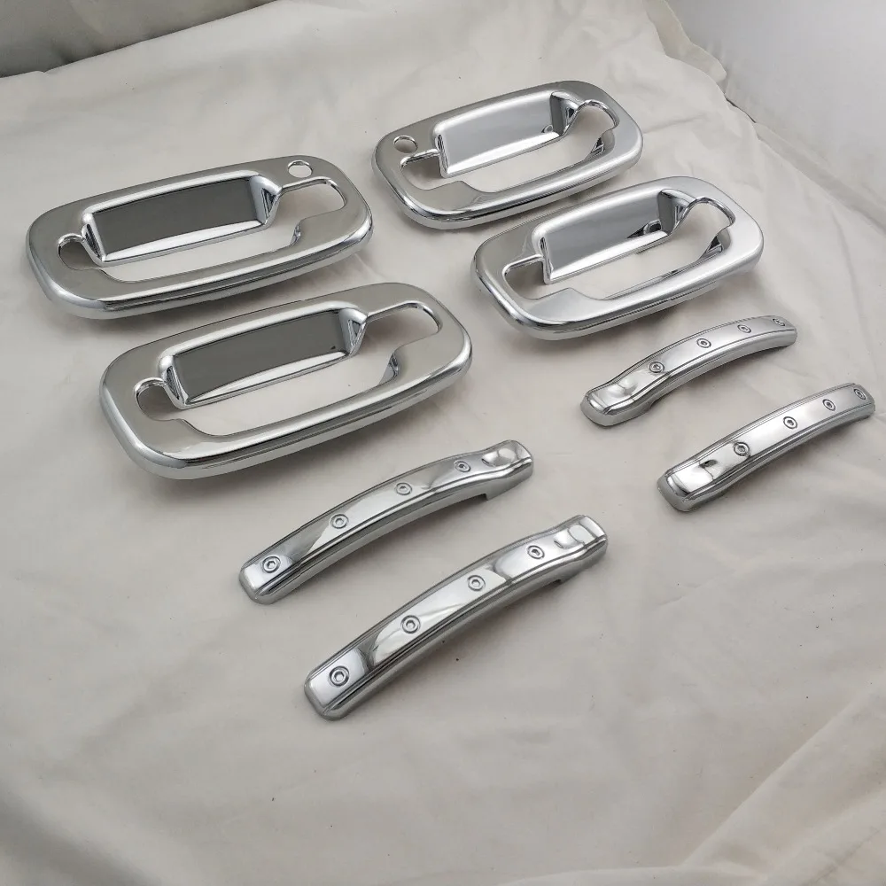 high quality Door Handles Bowl Cover ABS Plastic Chrome Plating 2000-2006 For Chevrolet Chevy GMC GML Yukon XL Truck Accessories