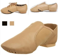 Chaussures de danse jazz professionnelles pour hommes et femmes, bottes à lacets pour enfants, baskets en cuir, noir, beige, vente en gros, nouveau, 2017