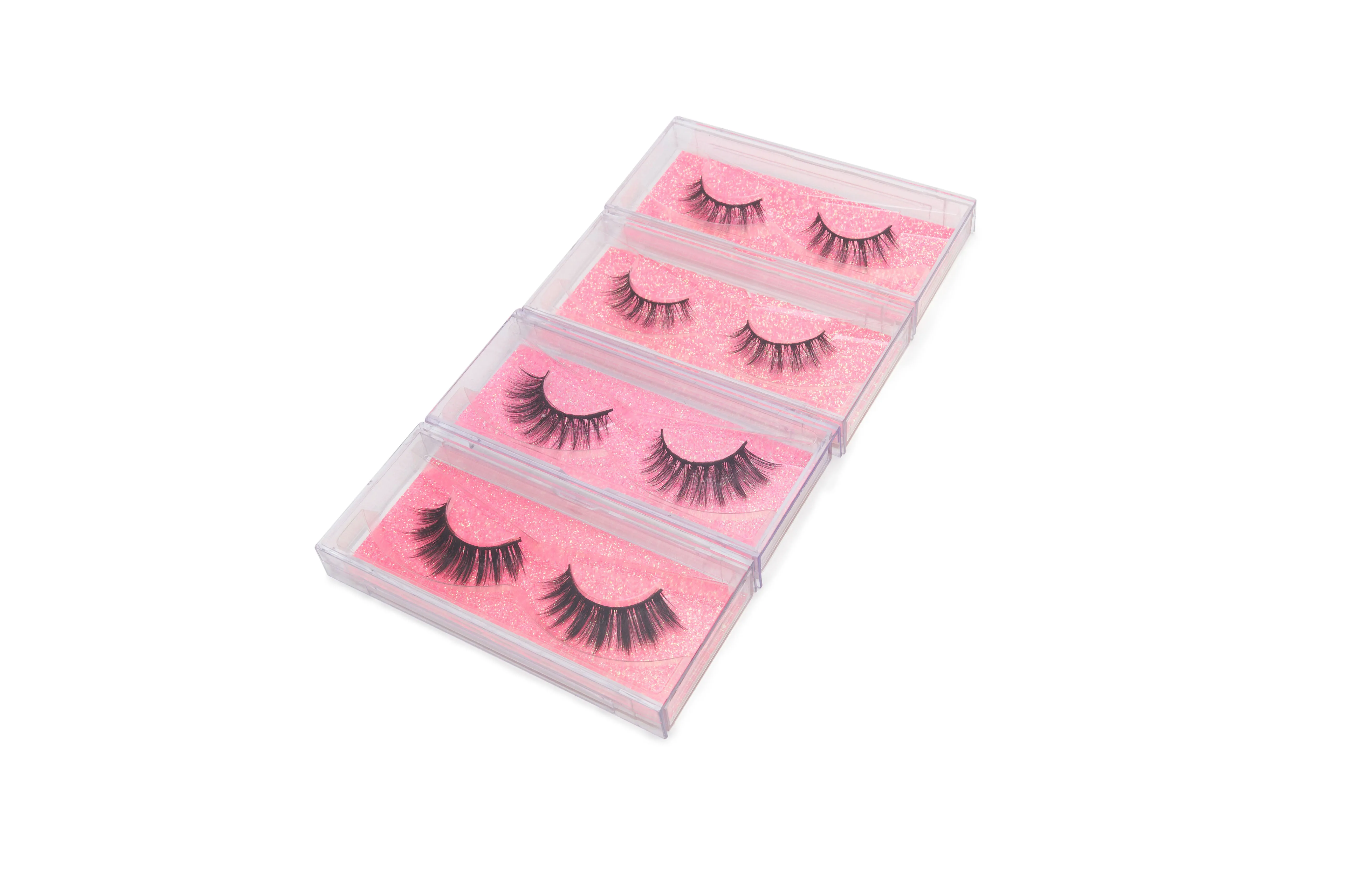 Hot Selling 10 PCS From China Premium Long Lasting 3d Mink Eyelashes 100% 3d Hand Made Mink False Eyelashes For Free Shipping