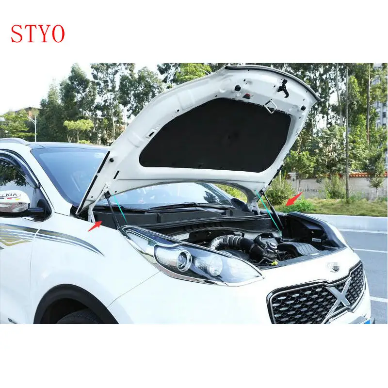 STYO For Kia Sportage QL 2016 2017 refit front hood Engine cover Hydraulic rod Strut spring shock Bar