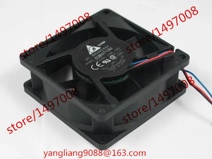 

Delta Electronics AUB0712M 7S53 DC 12V 0.18A Server Cooling Fan 3-Wire