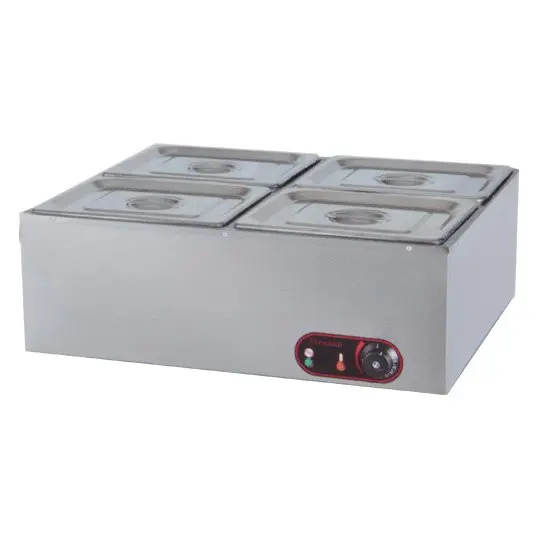 PKJG-EH4 Four pans, for Commercial Kitchen Electric Bain Marie