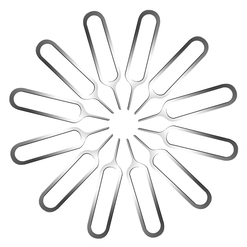 20Pcs Universal Sim Card Tray Pin Ejecting Removal Needle Opener Ejector For  Mobile phone