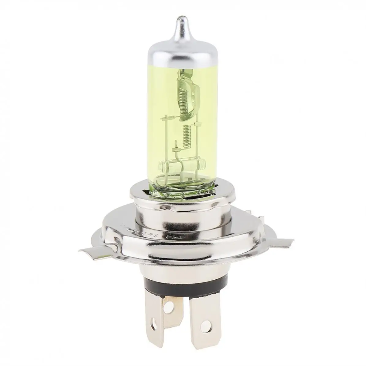 12V H4 100 / 90W 2500K Yellow Light Car Halogen Lamp with Super Bright, Auto Front Headlight Fog Bulb