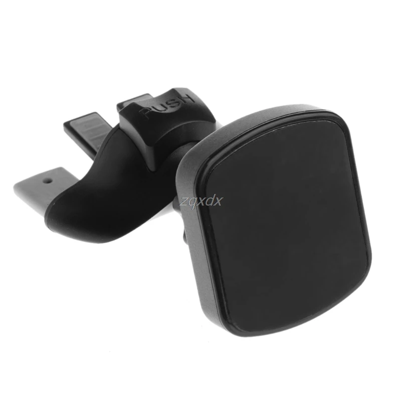 최고의 마그네틱 CD 슬롯 자동차 마운트 홀더 360 도 회전 범용 블랙 크래들-리스 자동차 전화 홀더, 도매 및 드롭 쇼핑