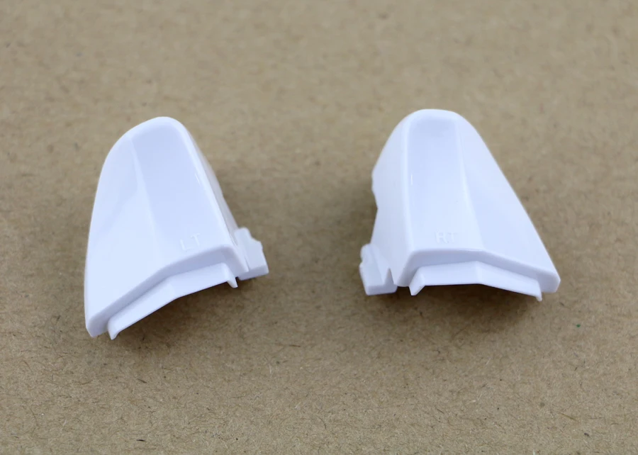 2 ピース/ロット白 LT RT 上部下部トリガーボタンシェルカバー Xbox One xboxone コントローラー修理部品