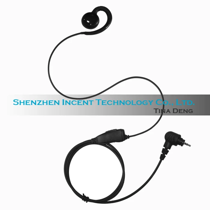 

VOIONAIR 2pcs/lot C Shape Ear Hook Earpiece Earphone Headset PTT for Motorola SL7550 SL4000 SL1K MotoTRBO