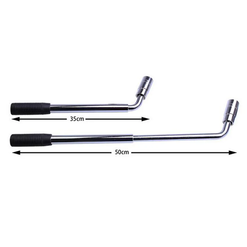 Telescopic Auto Wheel Removal Wrench Lug Wrench Telescoping Power Wrench With Two Standard Sockets 17,19,21,23MM DAL019