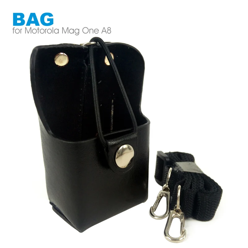 

Leather Protective Sleeve Bag Case for Motorola Mag One A8 A8D A8I A6 GP328plus GP344 GP388 Walkie Talkie Two Way Radio