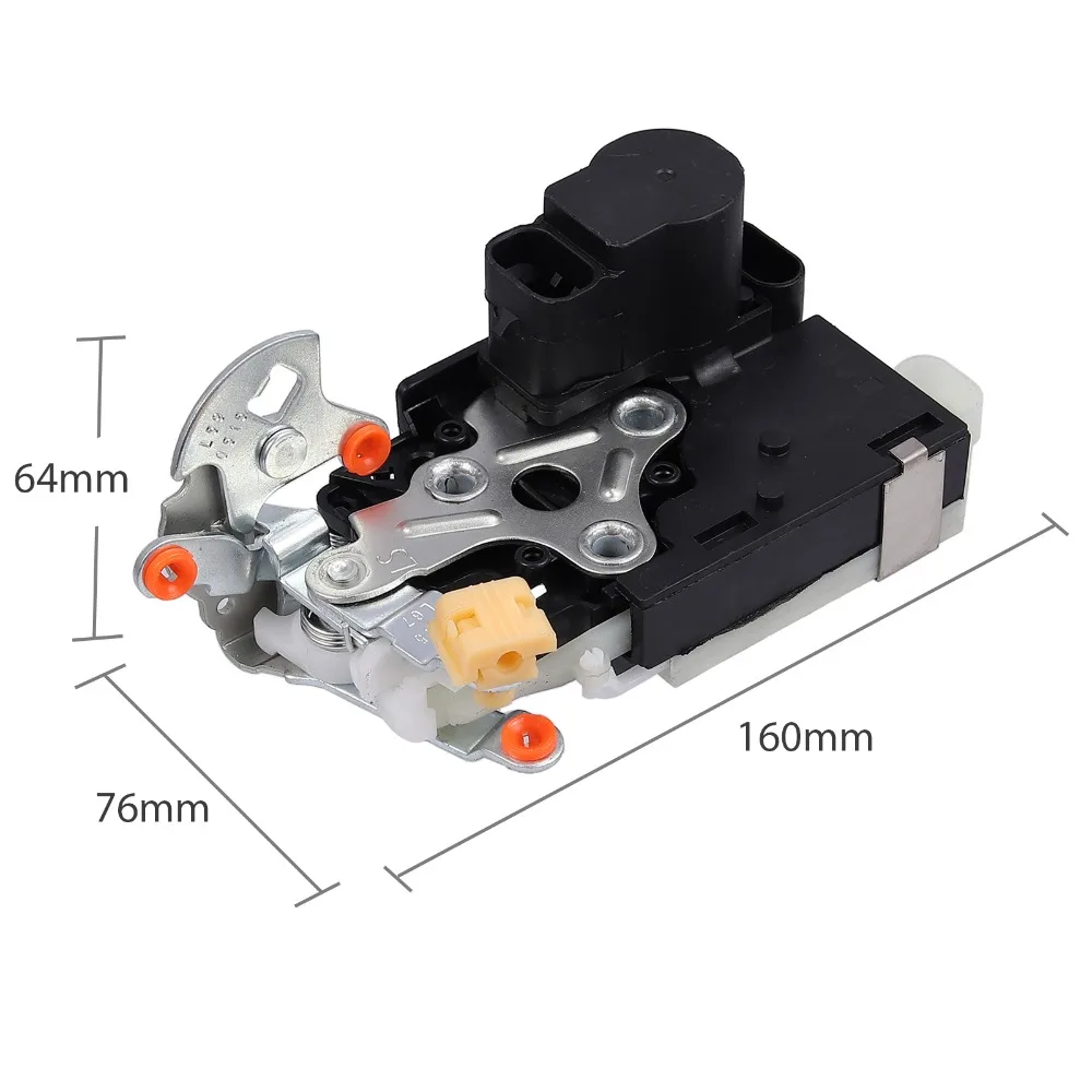 Colorlam Door Lock Actuator Integrated Latch LH Driver Side Front Left Door Lock ActuatorFor Chevy GMC 15110643