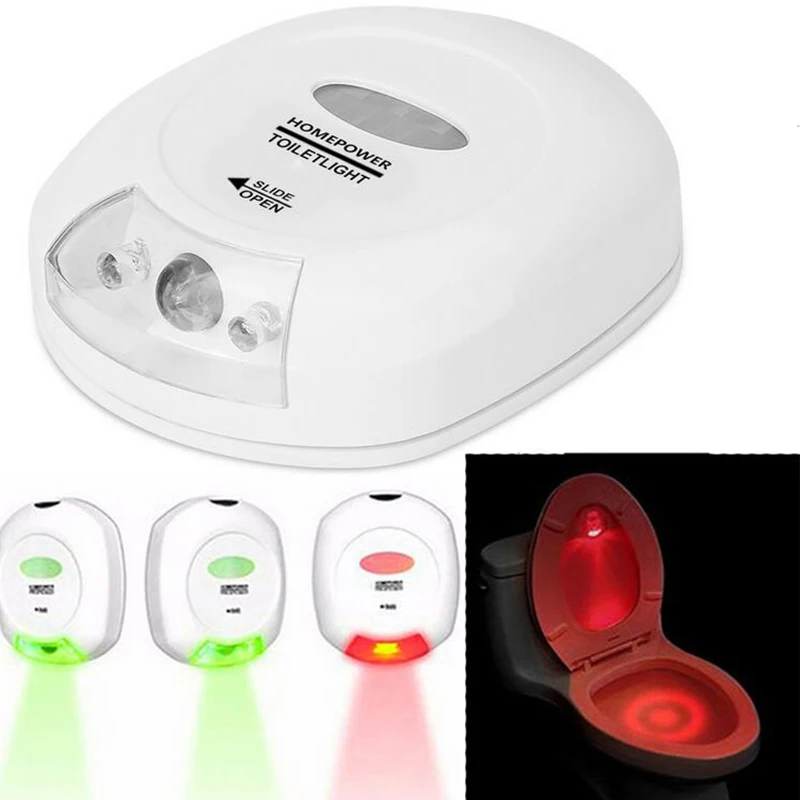 New exotic lamp intelligent body sensor toilet toilet sensor lamp / bathroom LED creative night light