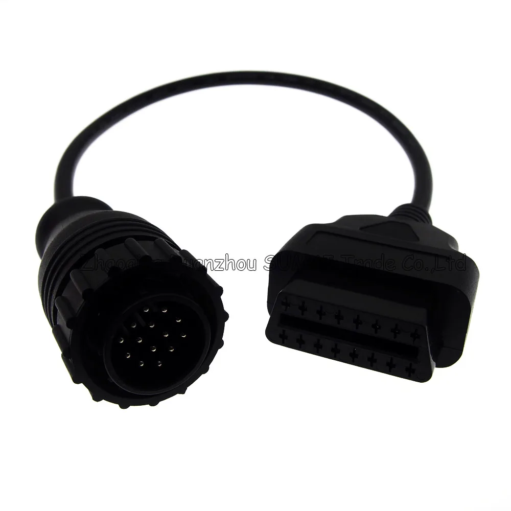 14 Pin to 16 Pin OBD2 cable connector,OBD2 conversion plug for BENZ SPRINTER etc.car