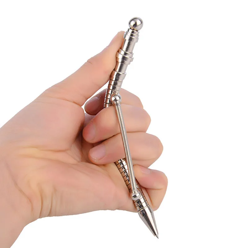 Neue Büro Spielzeug Biegen Zappeln Stift Metall Magnetische Stift stressabbau Finger Spiner Spielzeug Zappeln Hand stift Für Autismus und ADHS