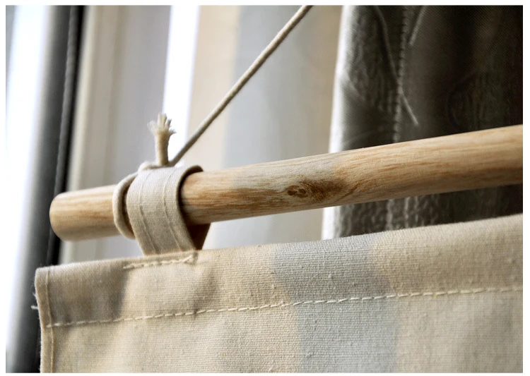 Cotton Linen 12 Pockets Closet Door Home Wall Hanging Organizer Storage Stuff Bags Pouch Navy Blue stripe style