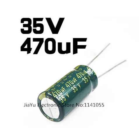 

35V 470UF 470UF 35V 470uf35v 35v470uf High frequency low resistance Electrolytic Capacitors Size:10*13 10*17 new