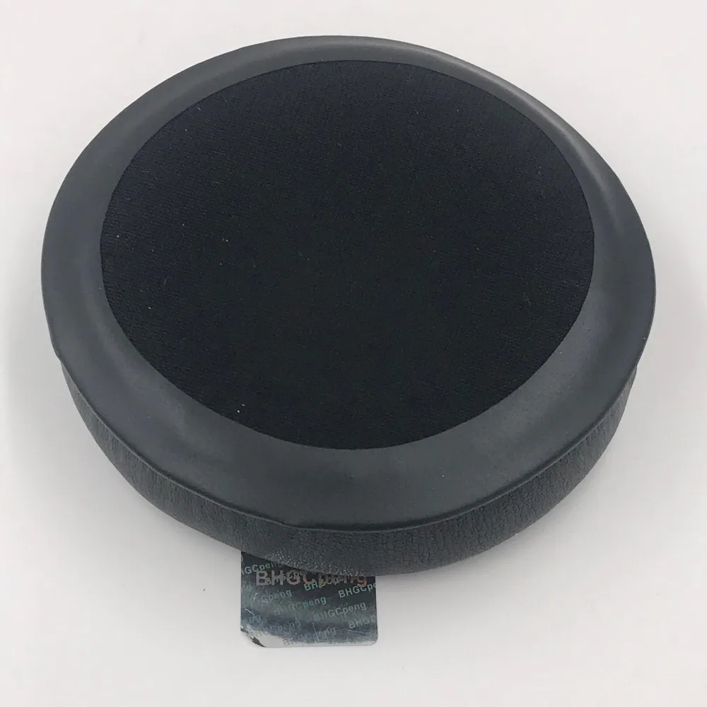 Almofadas para fone de ouvido, 1 par de almofadas para substituição de fone de ouvido, couro artificial macio, para razor kraken pro 7.1