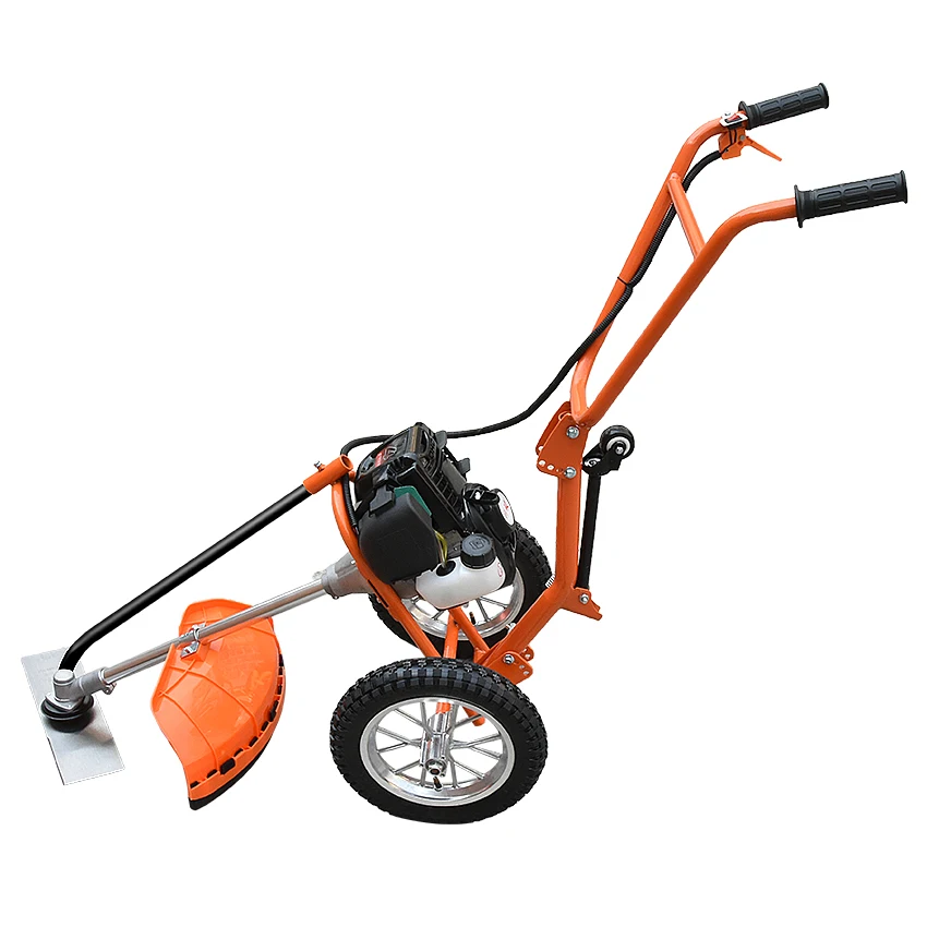 New Arrival Hand-push Lawn Mower Multi-function Loosener Weeder Four-stroke 140FA Agricultural Orchard Mower 1.0KW 6500r/m 0.65L