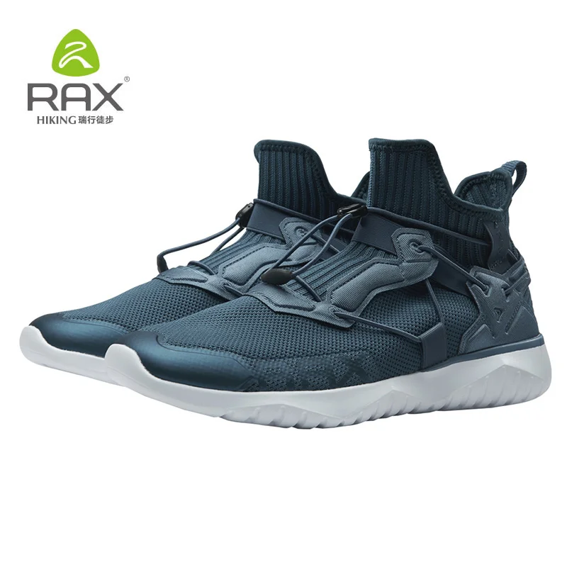 Rax 2018 Autumn Winter Sneakers Women Men Knit Upper Breathable Sport Shoes Chunky Shoes High Top Running Shoes For Men Women479