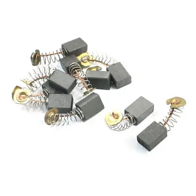 10Pcs Electric Drill Parts Motor Carbon Brushes 4x4x14mm