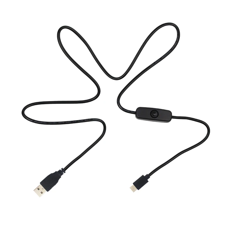 Raspberry Pi 4 Model B rodzaj USB C kabel do ładowania z ON OFF, proszę kliknąć na przycisk „ 3A 1M USB C kabel zasilający do Orange Pi 4 3 majątek
