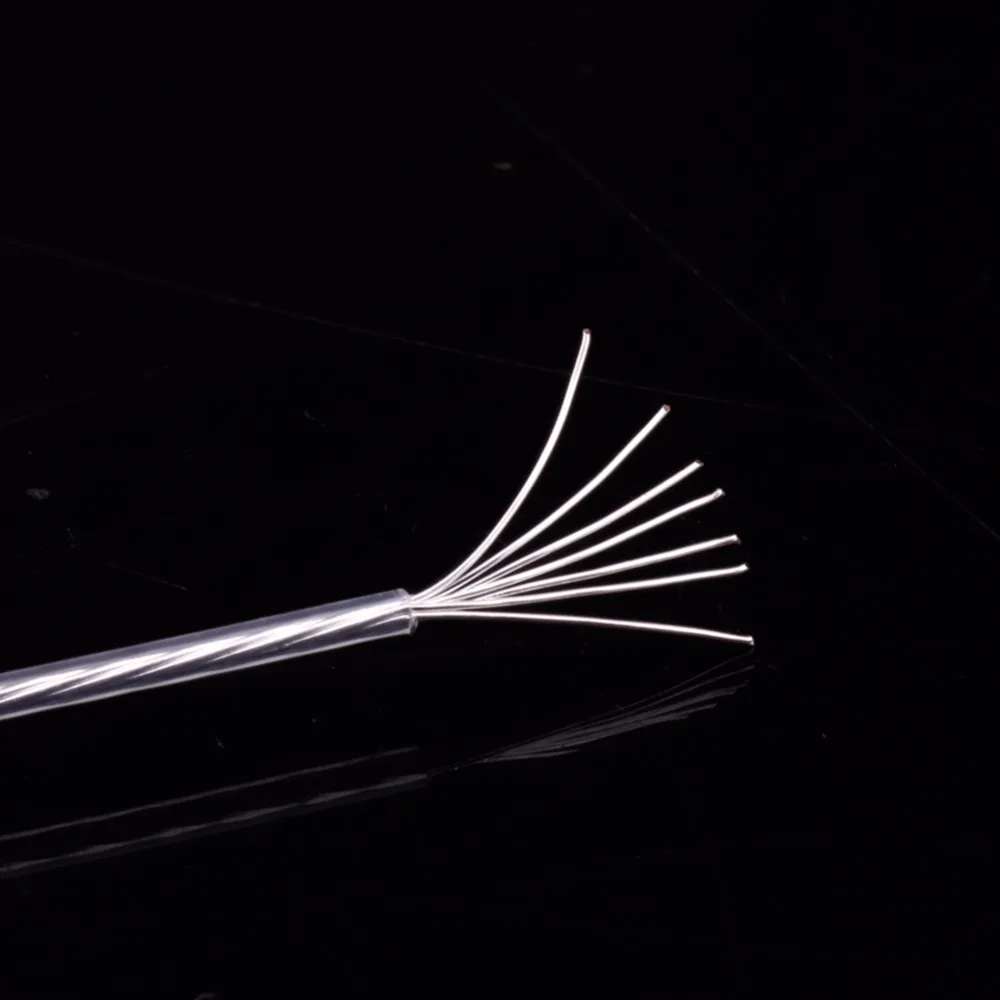 Haldane-cobre e prata chapeado cabo para fone de ouvido, 10 metros, 0.12/0.2 quadrado, 7n, sinal OCC, diy