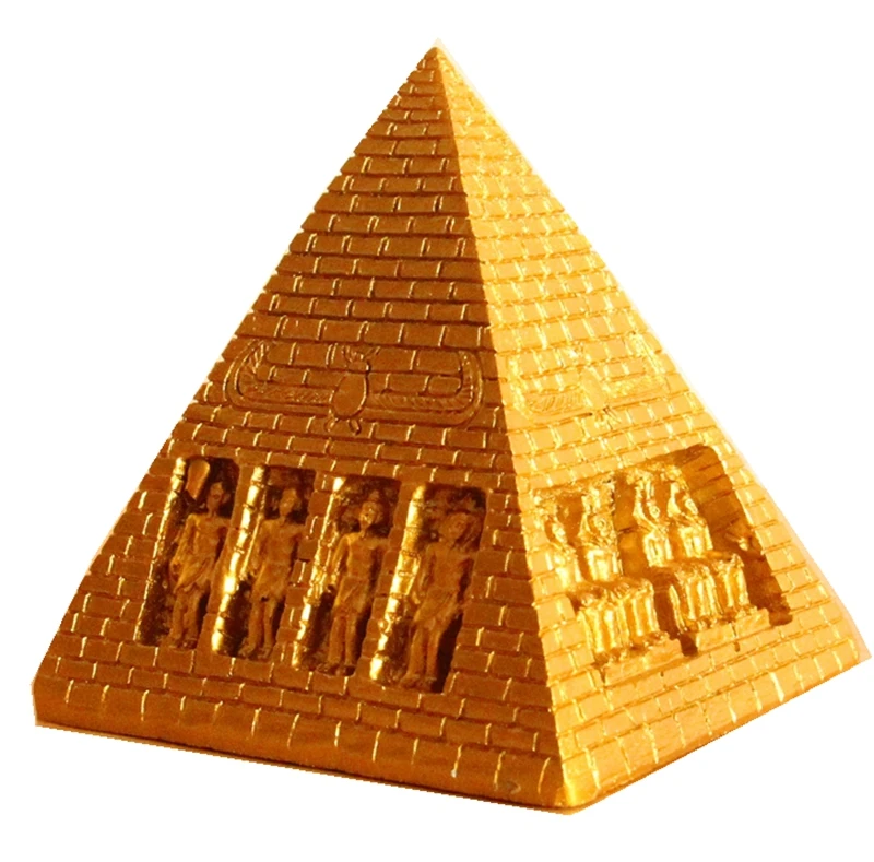 

Hot Sale Egyptian Pyramids Creative Resin Crafts Tourism Souvenir Gifts Collection Home Decortion