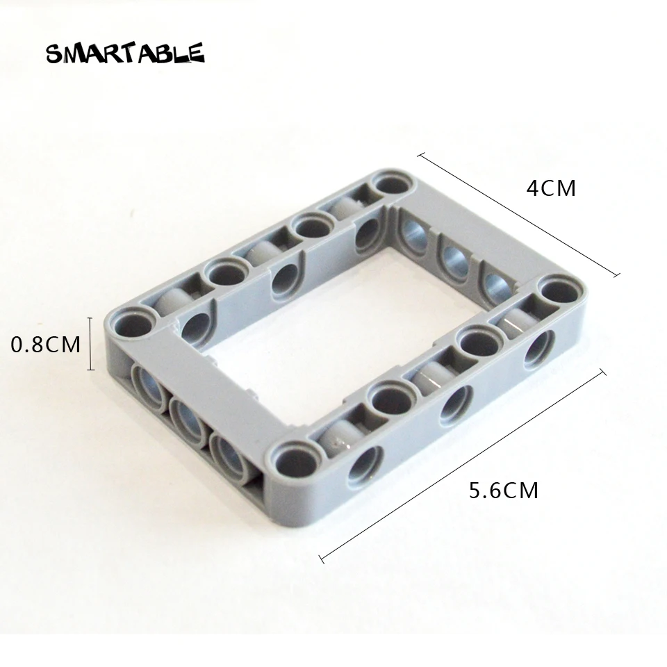 Smartable Technical Beams MOC 5x7 Arm Ring / Ring Beam Block Brick Toys Compatible Major Brands  64179 Toy 95pcs/lot