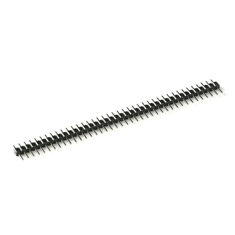 10PCS/2Pcs 2.0mm Pitch 2.0 Single / Double Row Male Pin Header 1x40P  2x40p 2.0mm male pin header copper connector