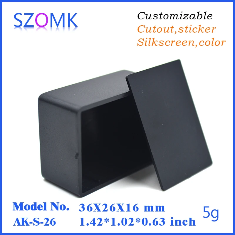 Small plastic box szomk enclosure for housing box (10Pcs)36*26*16mm small enclosure electronic enclosure distribution box