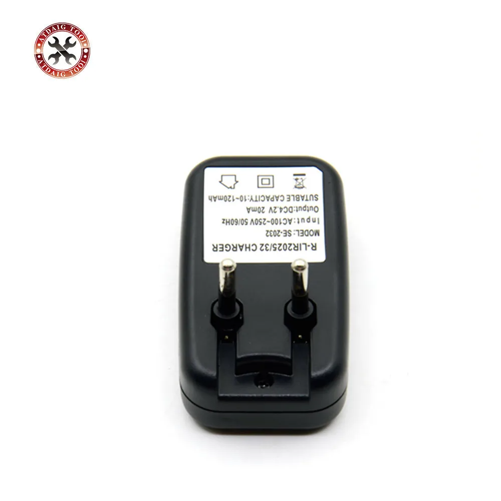 LIR2032 LIR2025 ML2032 ML2025 Coin Button Cell Battery Charger EU Plug High Quality