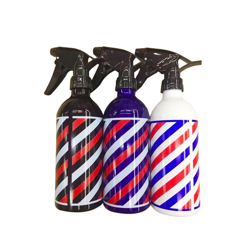 

Salon Supplies Plastic Bottle Watering Hair Tools Hairdressing Watering Cans Barber Wholesale Retro Haircut Mist Atomizer