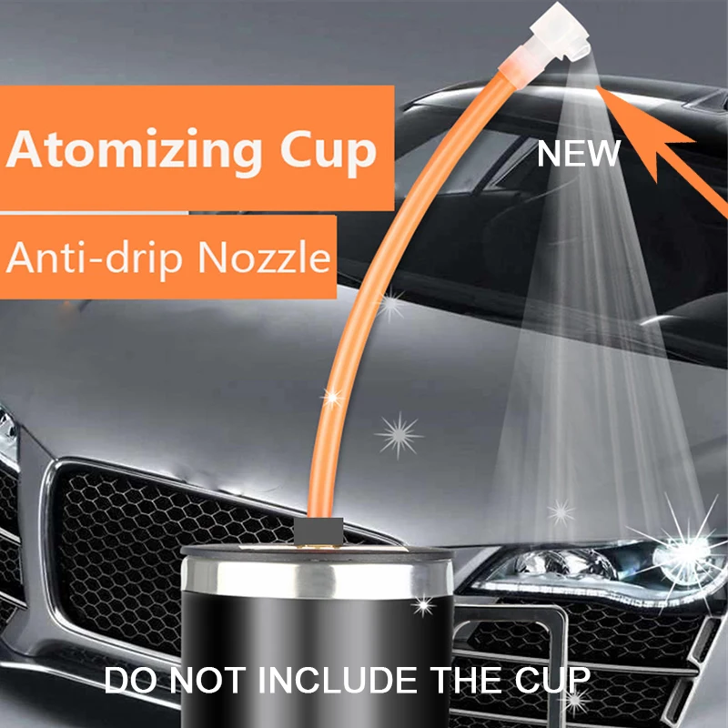 New Anti-drip tube for Car Headlight Refurbished Electrolytic Atomized Cup Lid Evaporation Nozzle Heating Cup Cover Accessories