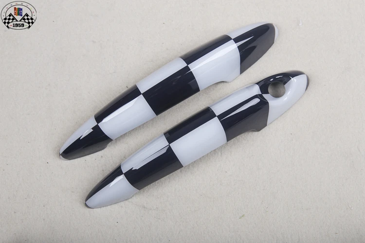 Brand New ABS Material UV Protected Union Jack & Pure Style Door Handle Cover For mini cooper R56 R57 R58 R59 (2 pcs/set)