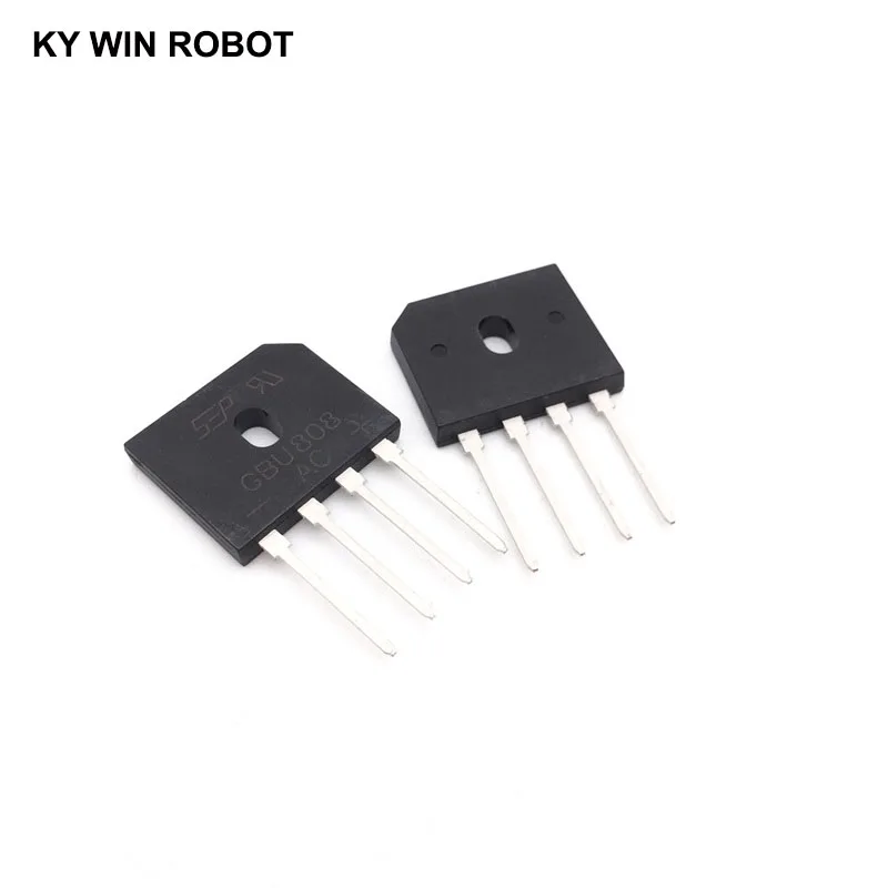 5PCS 8A 800V DIP-4 diode bridge rectifier GBU808