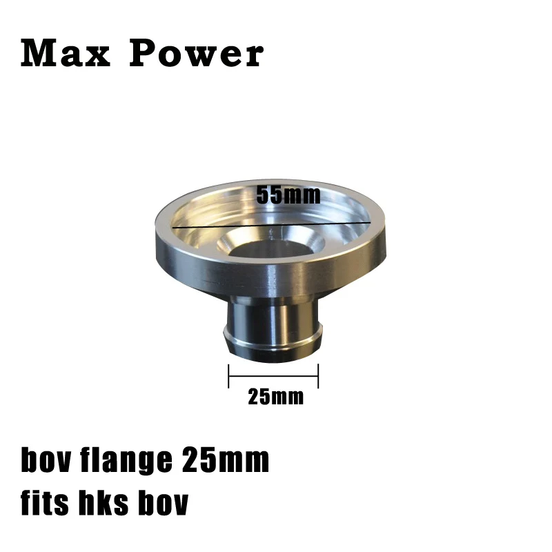 25mm 34mm Aluminum Sqv 1 2 3 4 Bov Adapter Flange for SQV 4 Turbo Blow Off Valve adp04