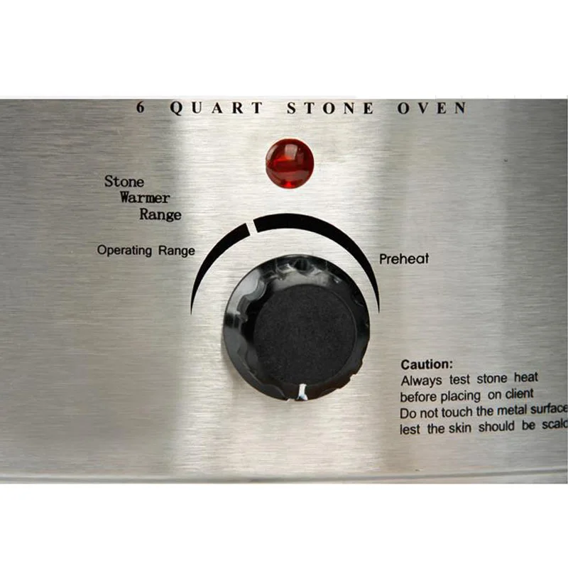 

Hot stone machine SPA stone energy heating stainless steel pot energy heater Energy stone heating box 220V 1pc