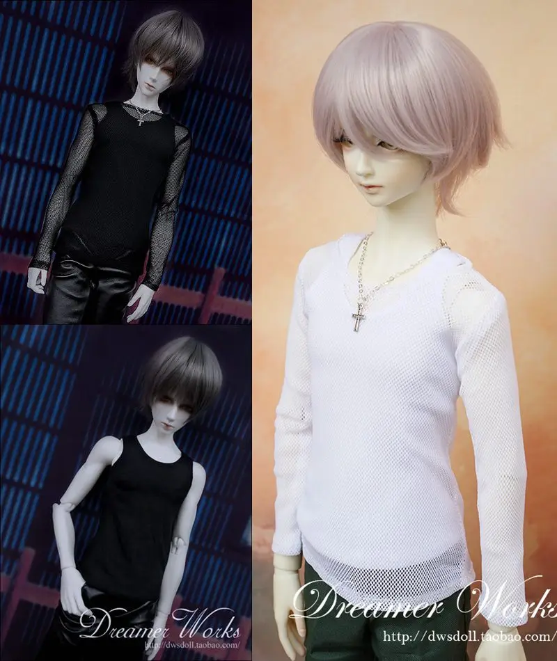 

1/4 1/3 scale BJD Mesh top+vest suit for SD clothing BJD doll accessories,Not included doll,shoes,wig,and other 18D1252