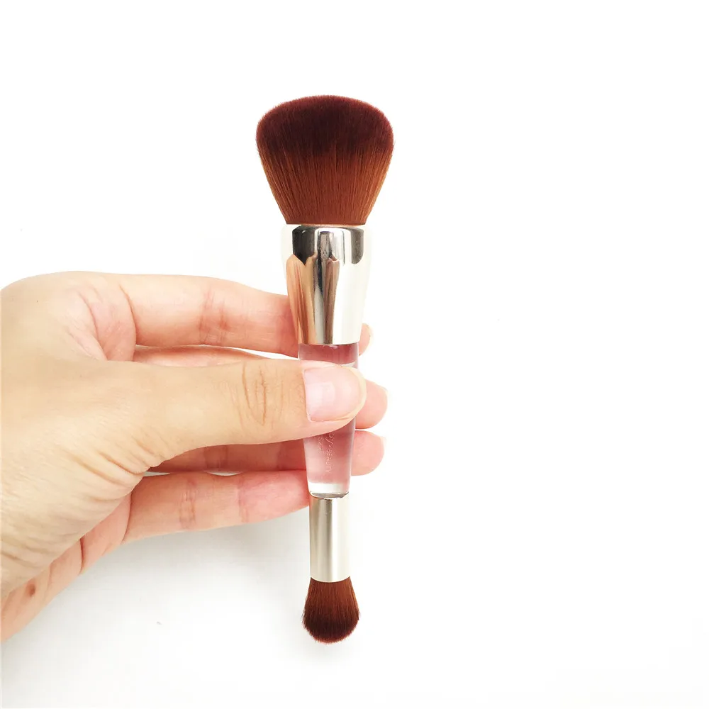 TME WET/DRY EVEN SKIN BRUSH - Double-ended Face & Concealer Coverage Blender Brush - Beauty Makeup Blender Tool