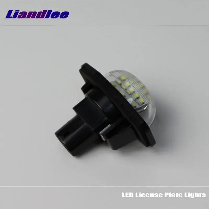 Liandlee Car License Plate Lights For Toyota Sienna XL30 Wish AE20 2009-2016 Auto Number Frame Lamp Bulb LED Accessories