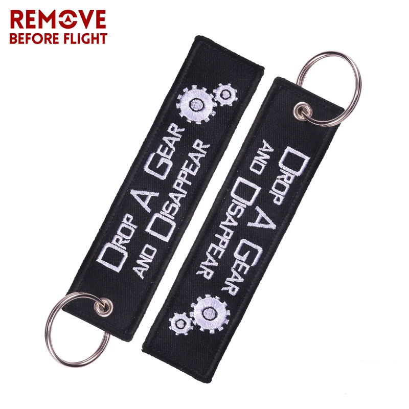 20PCS Wholesale Motorcycle Key Chain Bijoux Keychain llaveros de acero Remove Before Flight Key Chain for auto Motorcycle Cars