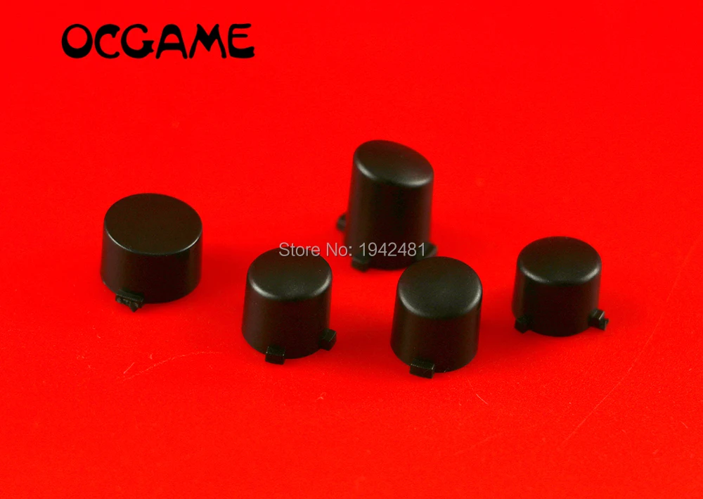 10 مجموعات من أزرار توجيه ABXY من البلاستيك الأسود تحل محل غطاء وحدة التحكم اللاسلكية الرئيسية لوحدة تحكم Xbox One xboxone