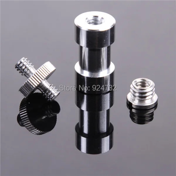 

6 in1 1/4" 3/8" screw & 5/8" Spigot Stud convert Adapter for Camera Tripod Stand